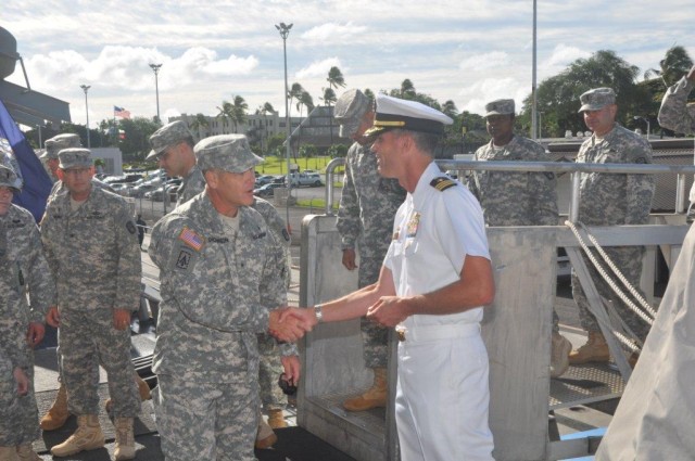 94TH AAMDC SENIOR LEADERS TOUR THE USS O'KANE