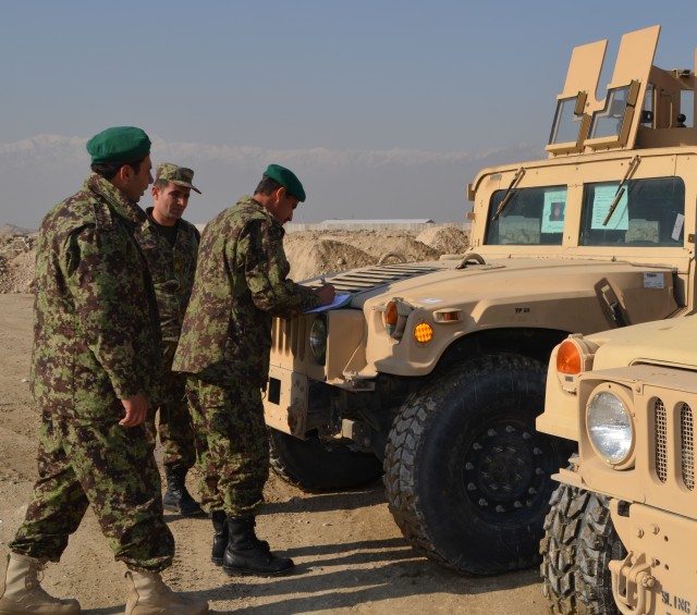 401st AFSB continues to support Afghan National Army