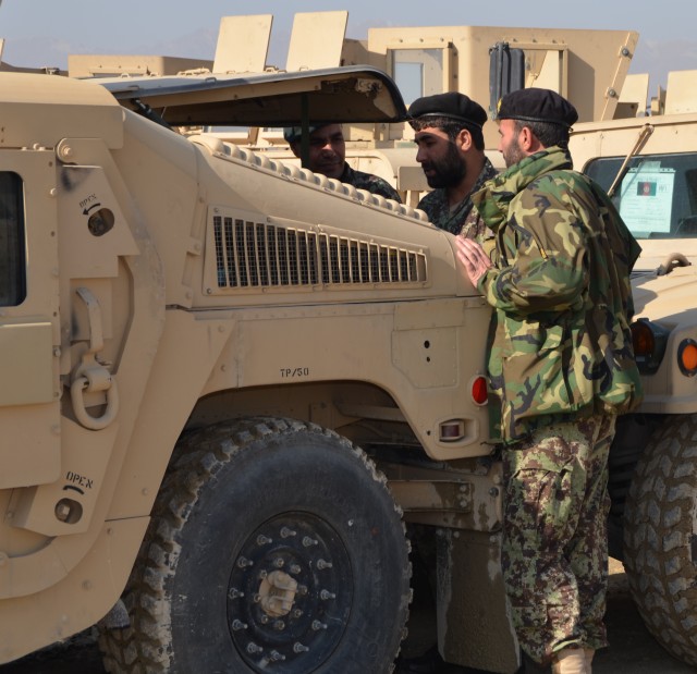 401st AFSB continues to support Afghan National Army