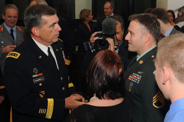 Soldier earns German medal for saving ally's life
