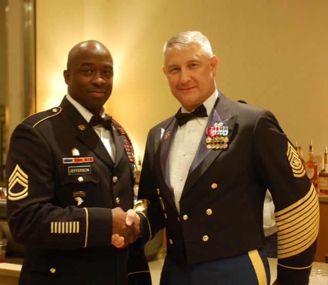 Army's top non-commissioned officer attends Rakkasan Logistics Ball
