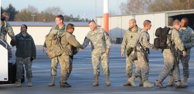 44th ESB Soldiers return home