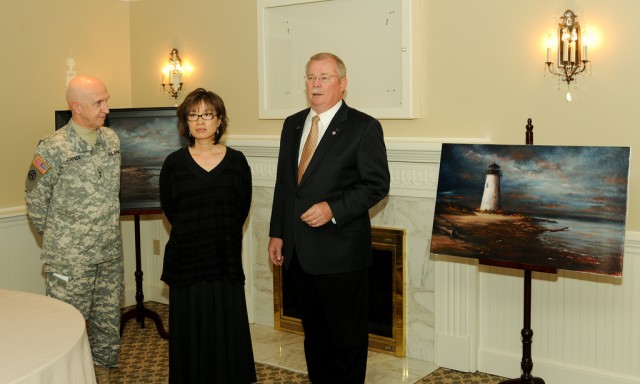 Sale of APG lighthouse painting benefits Wounded Warriors