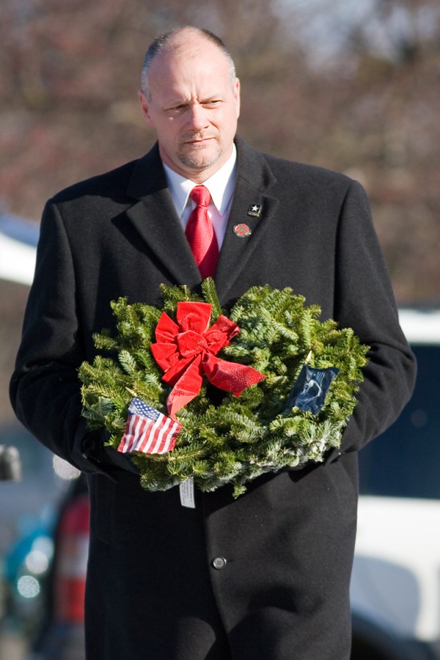 Detroit Arsenal Wreaths Across America.