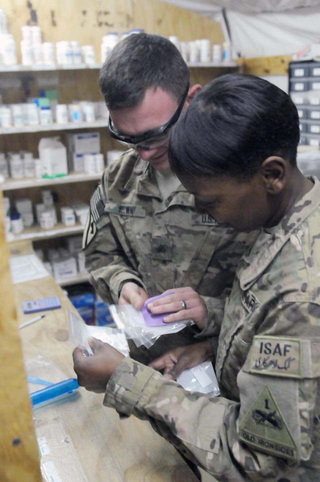 Caring personality in the pharmacy