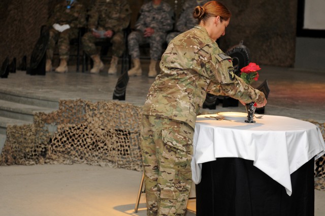 Regional Command (South) NCOs receive the Sergeant Audie Murphy Award
