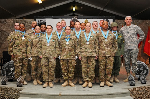 Regional Command (South) NCOs receive the Sergeant Audie Murphy Award ...