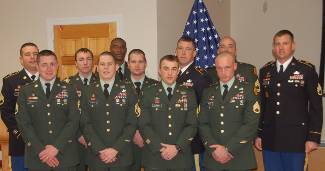 Army Logisitics University Explosive Ordnance Disposal Advanced Leaders Course students graduate