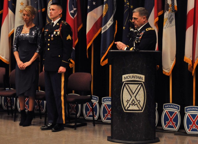 Fort Drum NCO receives Soldier's Medal