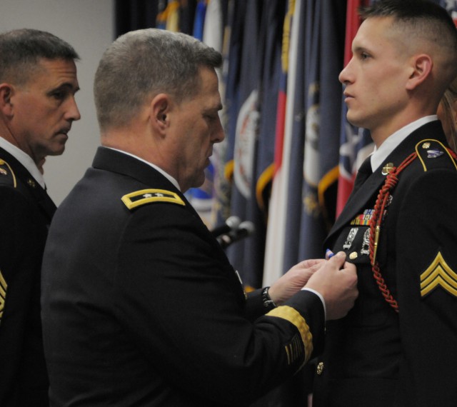 Fort Drum NCO receives Soldier's Medal
