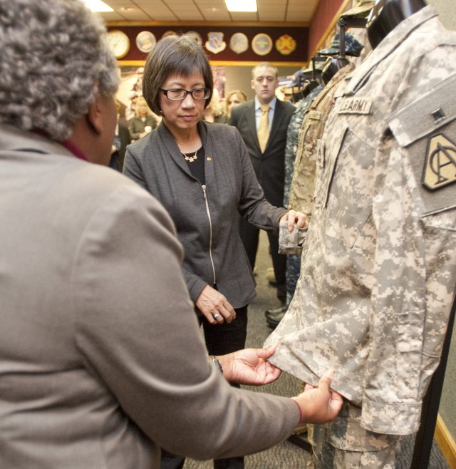 Shyu tours Natick Soldier Systems Center