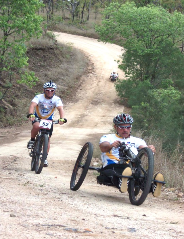Team Can Be Venture riding in Australia