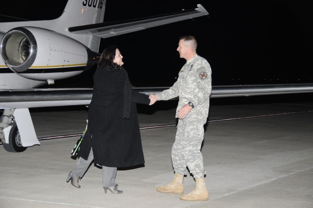 Hammack is welcomed at Redstone Arsenal