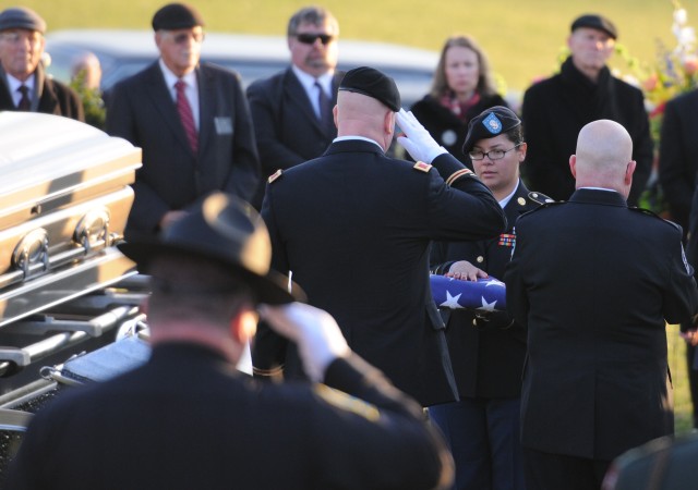 Col. Peterson Salutes