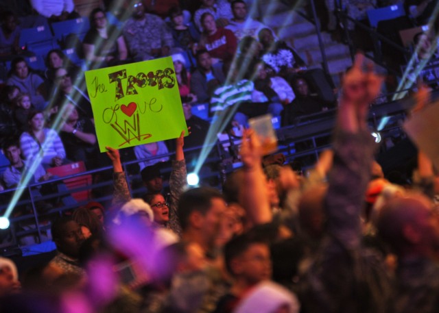 WWE Superstars, Divas surprise Soldiers at work