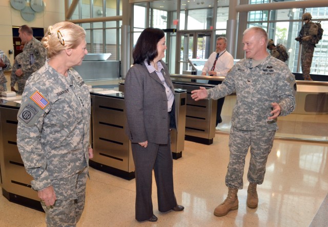HON Ms. Hammack visits the Army Material Command
