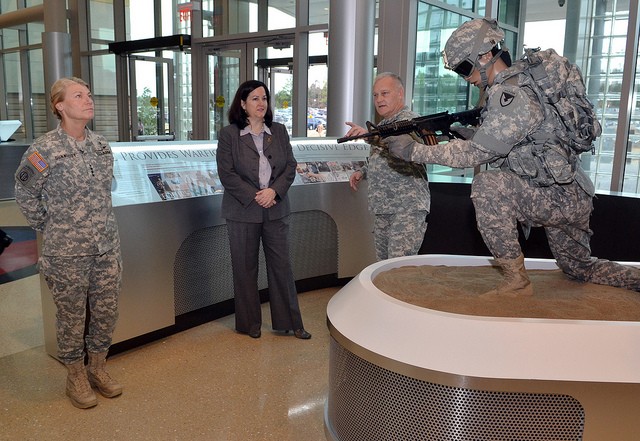 HON Ms. Hammack visits the Army Material Command