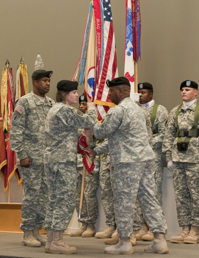 CSM Tennant hands over reins during ceremony