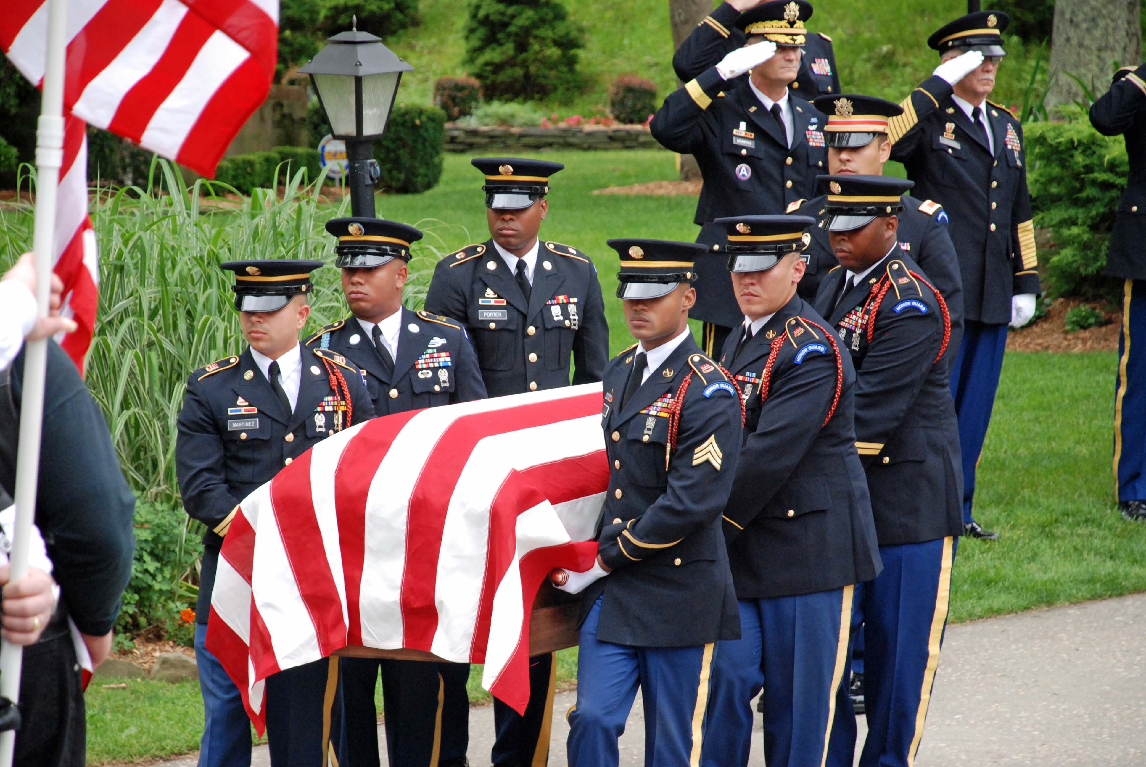 What Is A Military Funeral Service Called