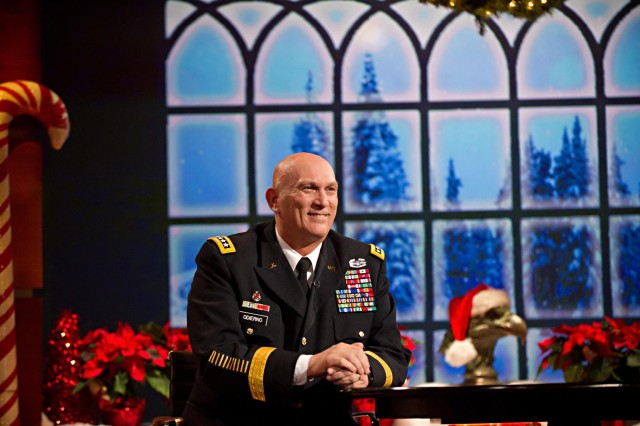 Chief of Staff of the Army interviews with the Colbert Report
