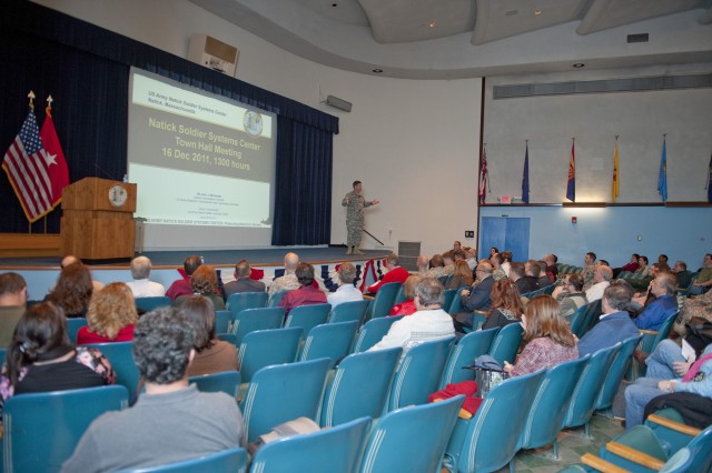 Brig. Gen. McGuiness hosts town hall at Natick