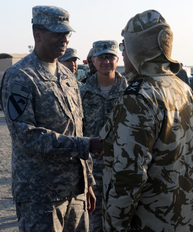 Third Army welcomes transitioning troops