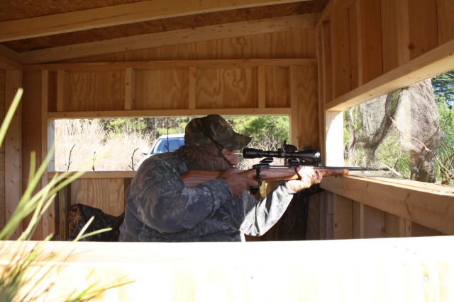 Hunting at Russell Lake