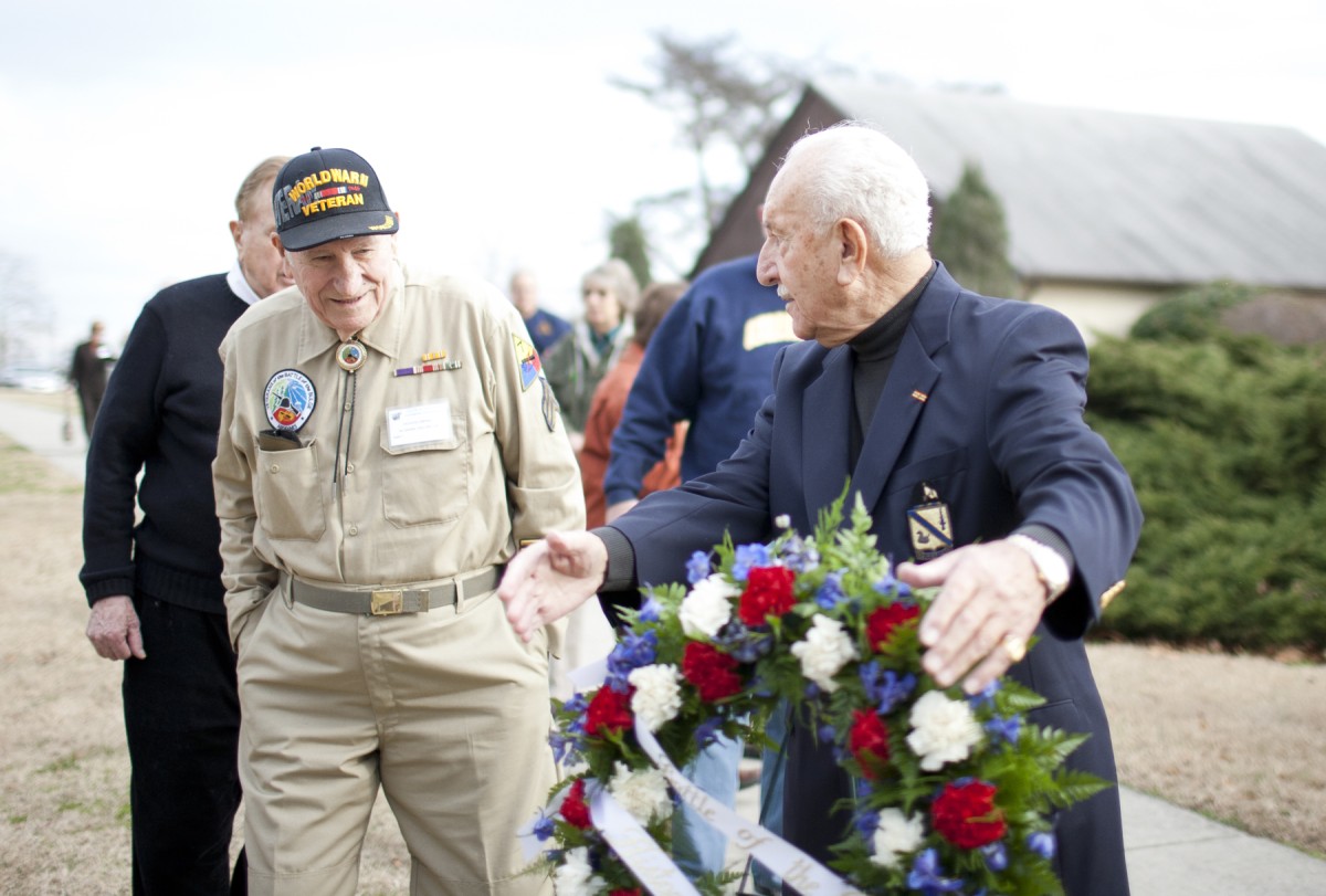 World War II veterans lay wreaths, remember Battle of Bulge | Article ...