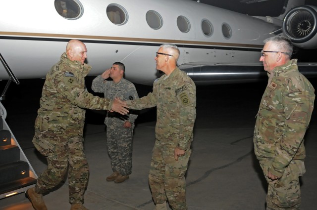 Odierno Arrives at KAF