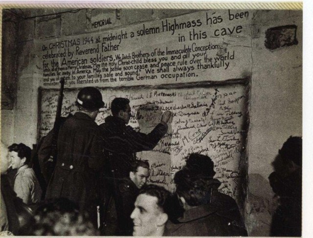 De Schark Cave, December 24, 1944