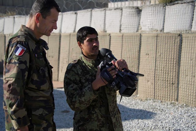 Afghan Army combat camera team becomes first in eastern Afghanistan