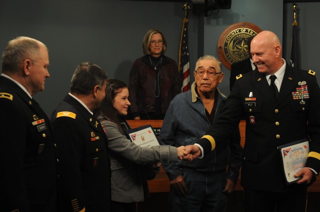Austin Army Reservist receives Purple Heart