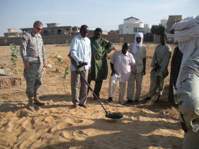 101st Soldiers oversee demining in Chad