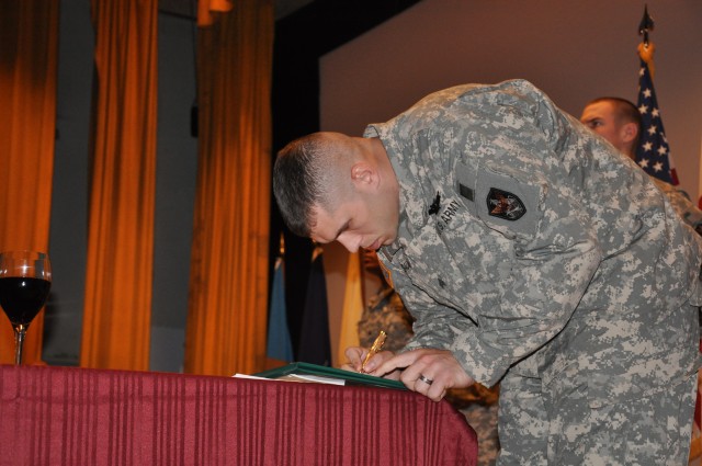 Soldiers Join Noncommissioned Officer Corps