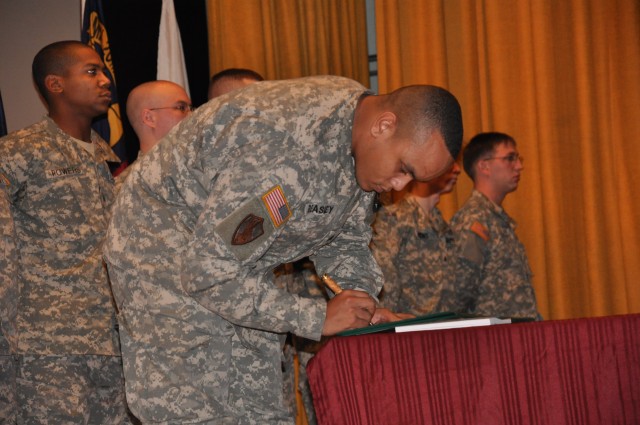Soldiers Join Noncommissioned Officer Corps