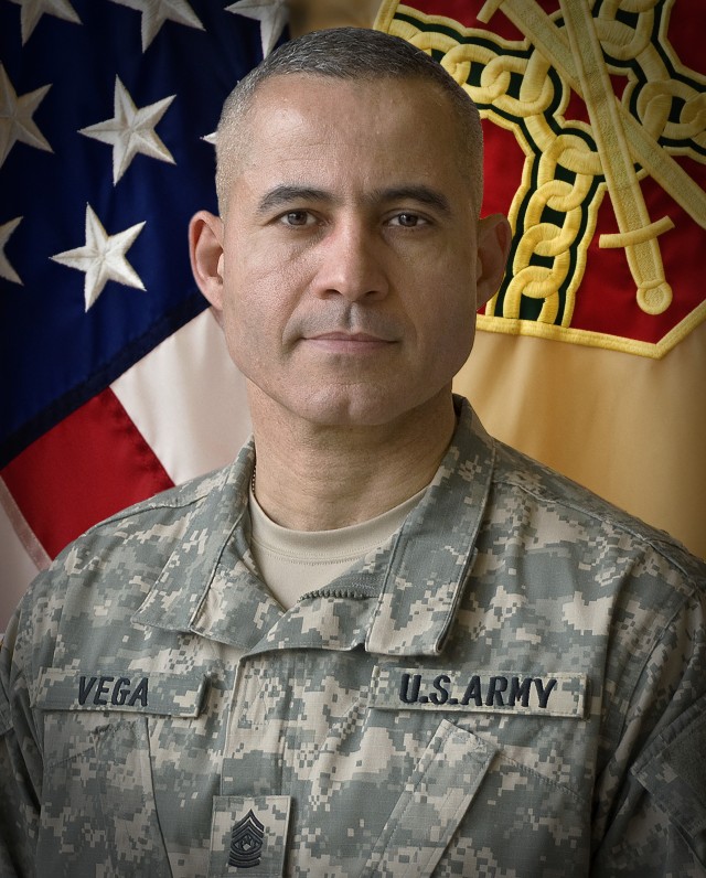 Command Sgt Maj Abe Vega
