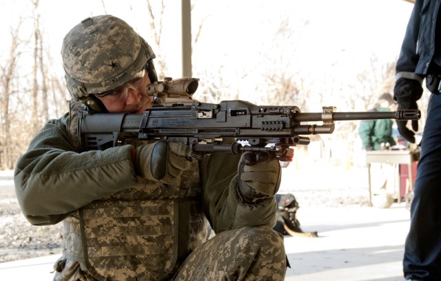 PEO Fires Inaugural Light Machine Gun Shot
