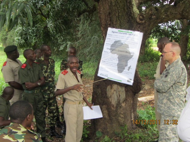 USARAF Chaplains lead training in Burundi