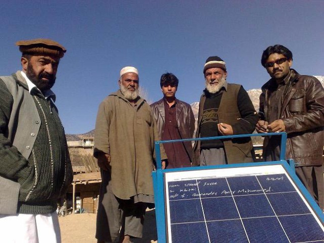 Deterring the insurgency with solar lights