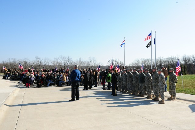 Community draws together, remembers through national wreath laying program