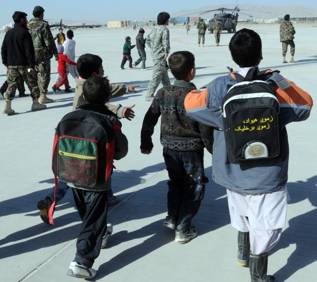 Kandahar Air Wing rings in New Year with annual open house