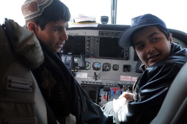 Kandahar Air Wing rings in New Year with annual open house