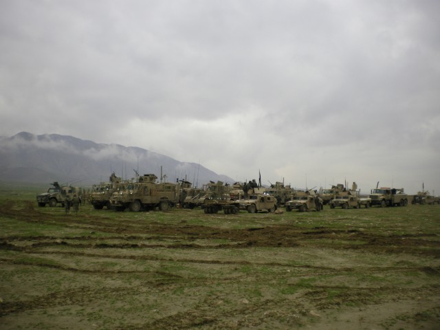 ANA 2/209th first operational route clearance company, northern Afghanistan