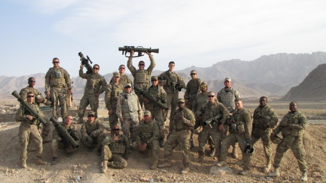 Carl-Gustaf weapon in Afghanistan