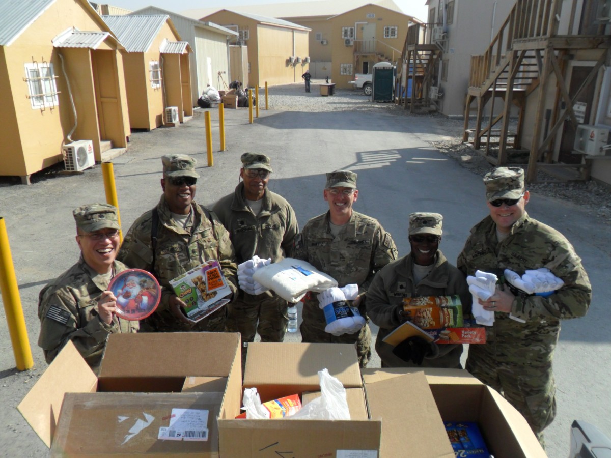 Contracting Workers Send Care Packages To Troops Article The United