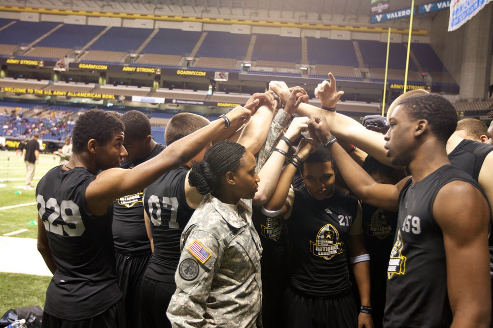 Cadets take on leadership roles at National Combine Article The