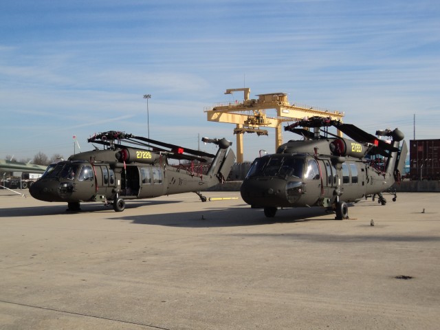 Group effort delivers helicopters to Sweden