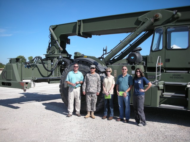 Participants of the USANORTH VR 12 training exercise in Edinburgh, Ind.