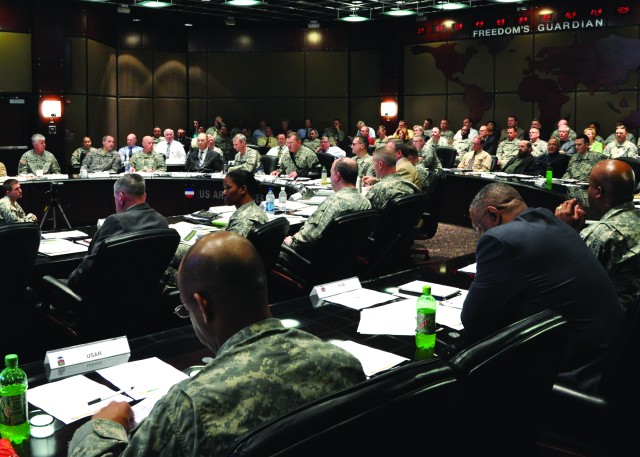 Gen. Thurman trains senior leaders on DADT repeal