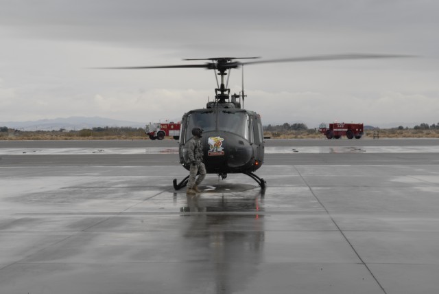 Huey retires from service at NTC